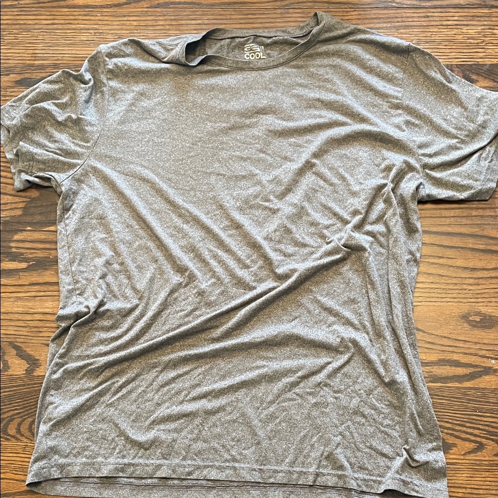 Women's Gray Workout T-Shirt